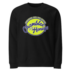 Unisex organic raglan sweatshirt